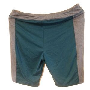 New PBX PRO Shorts Women's L Lg Large Hybrid Nylon Performance Green/Gray